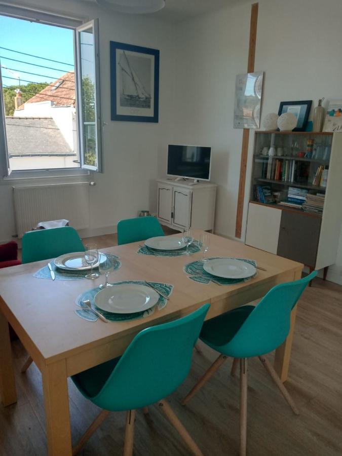 Le Pouliguen Tout A Pied - Grand Appart Lumineux - Menage Et Linge Non Compris Exterior foto